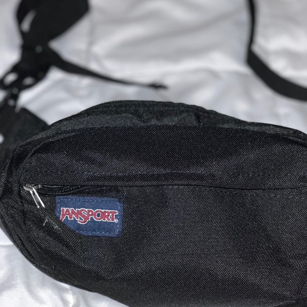 Jansport FannypackBLACK,vintagetwoPocketsNEVERUSED